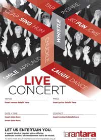 Live Concert Poster 200 2px
