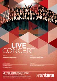 Live Concert Poster 200px